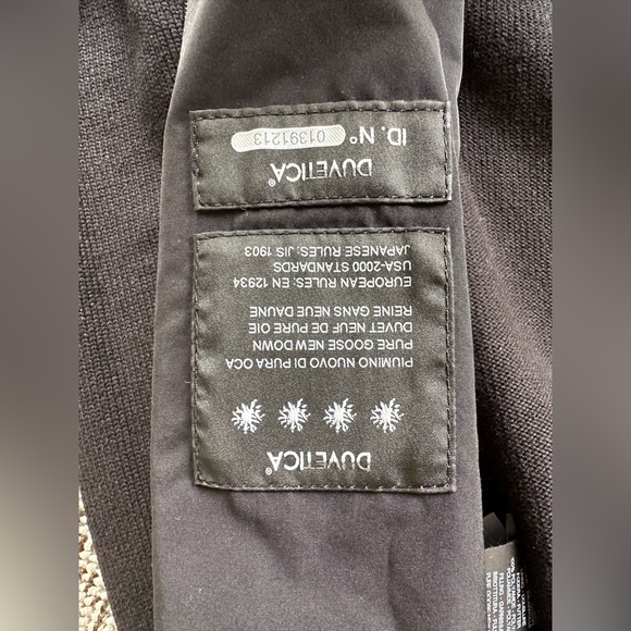 Duvetica ladies jacket - BNWT !! Black size 42 - Picture 6 of 12